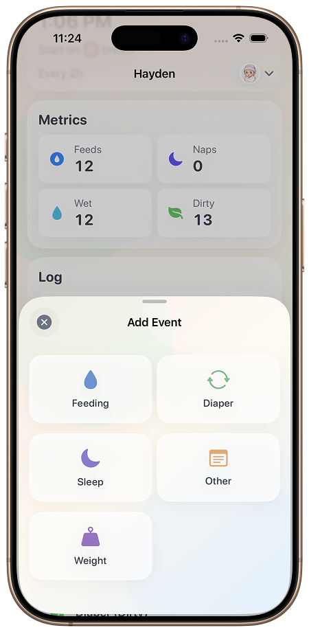 Nuggetracker drawer screen